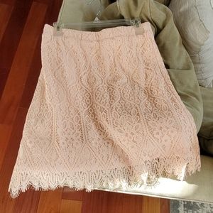 Isaac Mizrahi laced skort